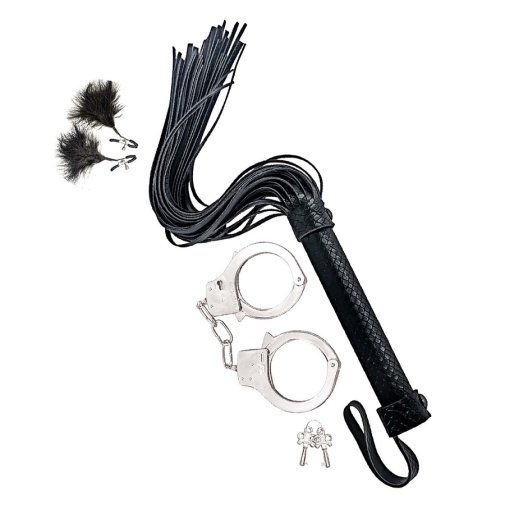 Nasstoys - Bondage Kit 3 pcs - Black photo