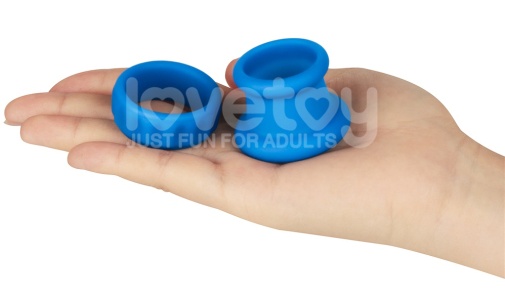 Lovetoy - Pinnacle Pro Twin Flex Stretcher - Blue photo