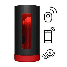 Lelo - F1S V3 XL APP Sonic Pulse Masturbator - Red photo