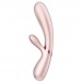 Satisfyer - Hot Lover Rabbit - Silver/Champagne photo