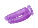 Chisa - 6.3″ Double Dildo - Purple photo-5