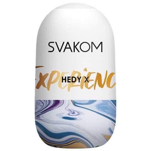 (G)SVAKOM - Hedy X Experience 自慰器 - 半透明 照片