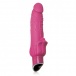 Hustler - 7″ Realistic Vibrator With 7 Functions & Clit Stim - Pink photo-2