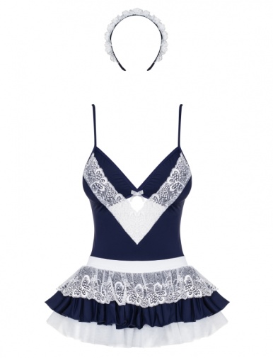 Obsessive - 872-CST-6 Maid Costume - Blue - L/XL photo