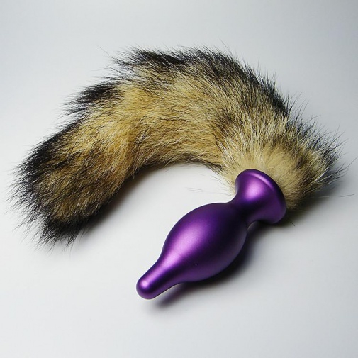 XFBDSM - 铝合金尾肛门插头L - 紫色 照片
