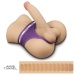 Lovetoy - Streetgirl's #20 Masturbator w Bendable Dildo - Flesh photo-3