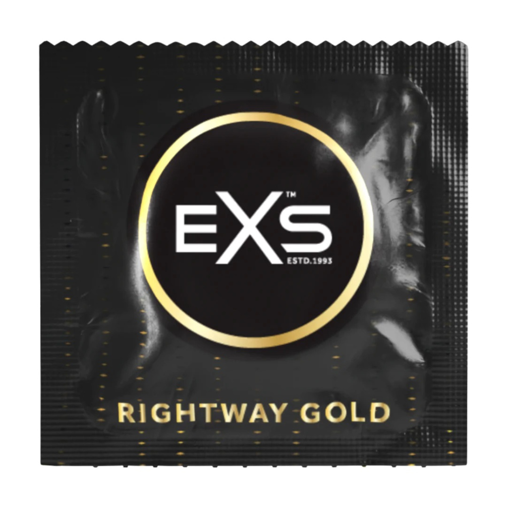 EXS - Vegan Rightway Gold Condoms 12's Pack 照片-3