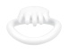 FAAK - Hand Shaped Resin Chastity Cage - White 照片-6