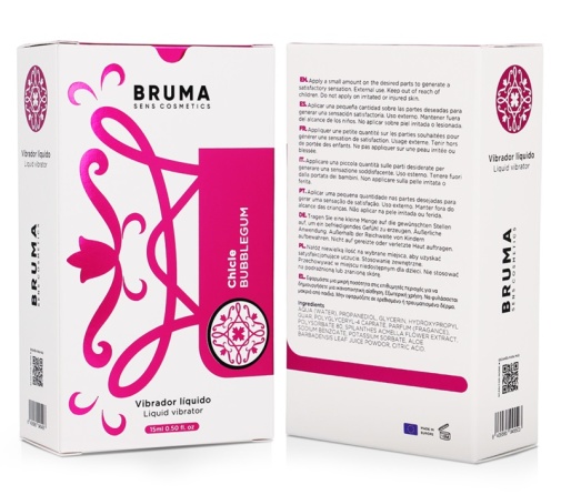 Bruma - 震動高潮液 泡泡糖味 - 15ml 照片