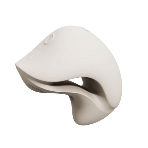 Zalo - Mochi APP Dual Head Vibro Massager - Ivory White  photo