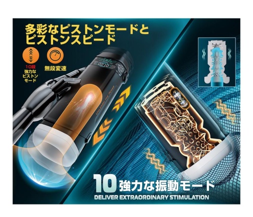 NPG - Onaho Titan Masturbator - Black 照片