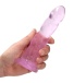 RealRock - 7" Wave Non-Realistic Dildo - Pink photo-2