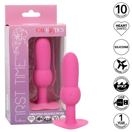 CEN - First Time Vibro Plug - Pink photo