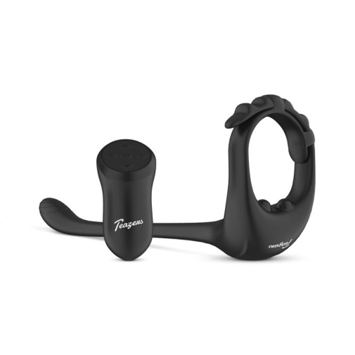 Teazers - Triple Prostate Vibrator - Black photo