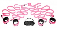 Frisky - 臥室束縛套裝 - 粉紅色 照片