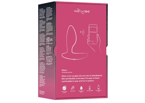 We-Vibe - Ditto+ 遙距後庭震動器 - 粉色 照片