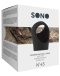 Sono - #45 Cock Ring w Ball Strap - Black photo-3