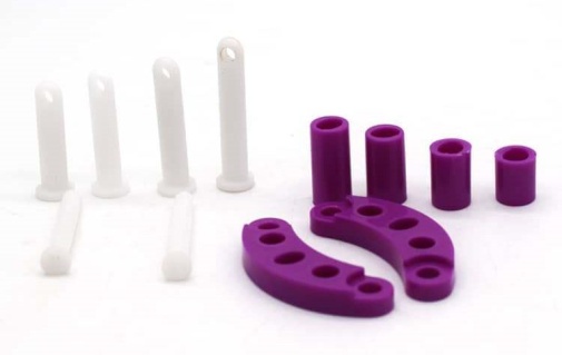 FAAK - Plastic Chastity Cage 23 - Purple 照片