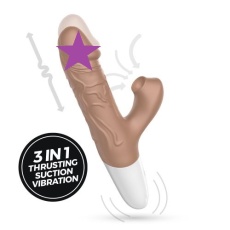 Secwell - Hide Thrust Realistic Vibrator - Flesh 照片