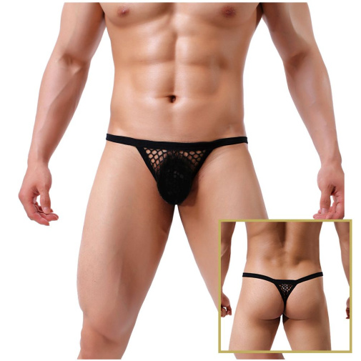 NPG - SPG Thong 008 - Black photo