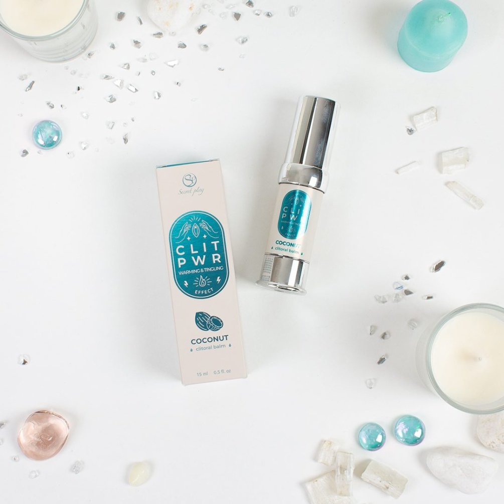 Secret Play - Clit Pwr Clitoral Balm Coconut - 15ml photo-3