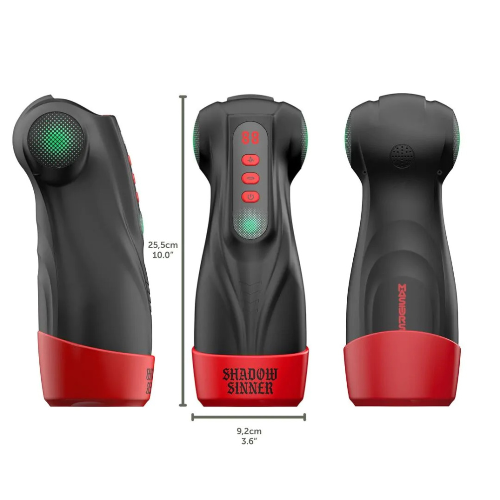 Masturs - Raven Shadow Sinner Vibro Masturbator 照片-11