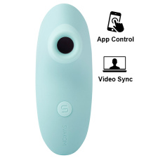 SVAKOM - Pulse Lite Neo Interactive Stimulator - Seafoam Blue