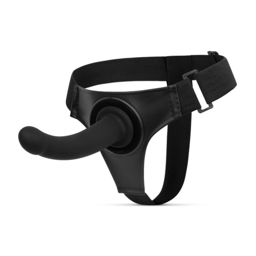 Easy Toys - 吸盘底座穿戴式束缚带 - 黑色 照片