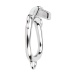 FAAK - Shell Chastity Cage 45mm - Silver 照片-14