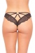 BeWicked - BW1708 Lace Panty w Ring - Black - M photo