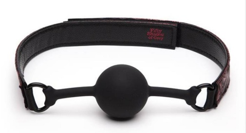 Fifty Shades of Grey -  Sweet Anticipation Ball Gag - Red photo