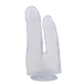 Chisa - 7.9″ Double Dildo - Clear photo