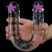 Lovetoy - Flawless Double Dildo 12'' - Clear photo-2