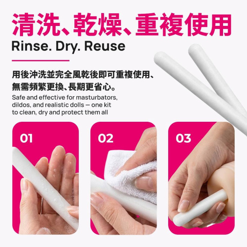 TakeToys - Onahole EverLast Drying Sticks 2 pcs photo