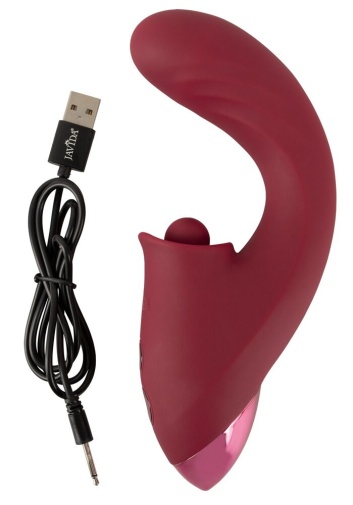 Javida - Thrusting 3 Function Vibrator - Purple photo