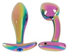 ANOS - Metal Butt Plug Set - Rainbow photo