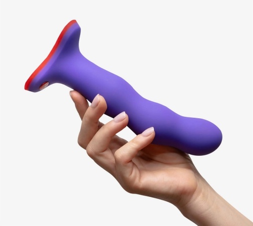 Fun Factory - Bouncer Rumbling Dildo - Flashy Purple photo