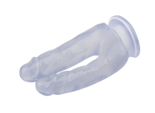 Chisa - 6.3″ Double Dildo - Clear photo