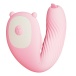 Secwell - Bear Dual Vibrator - Pink 照片-6