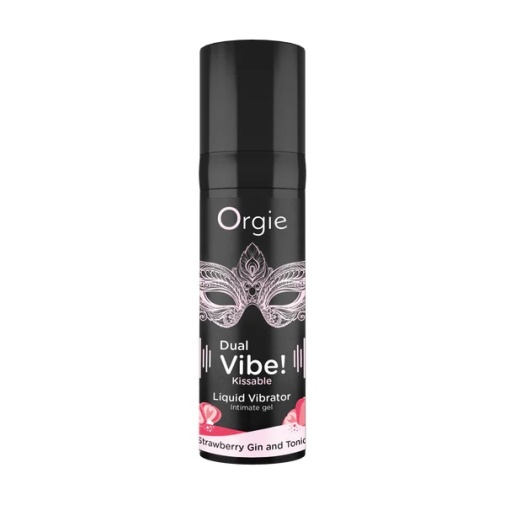 Orgie - Dual Vibe! 可食用震動凝膠 士多啤梨琴通寧 - 15ml 照片
