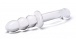 Glas - 8″ Ribbed G-Spot Glass Dildo photo-3