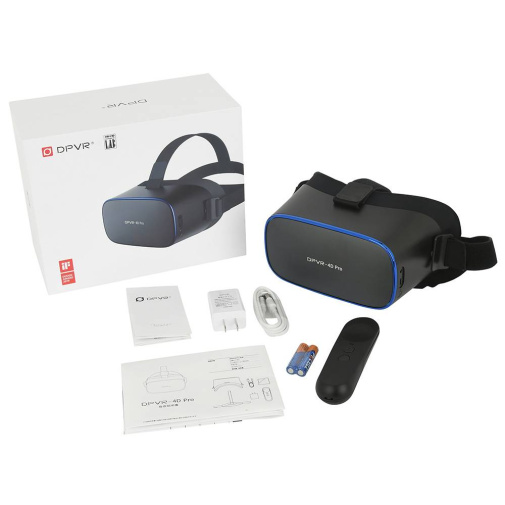 Rends - DPVR-4D Pro Virtual Reality Headseat - Black 照片
