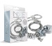 Nixie - Metal Plug w Cuffs - Silver photo-5