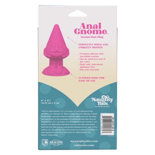 CEN - Naughty Bits Gnome Plug - Pink photo