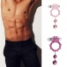 Aphrodisia - Ball Banger Cock Ring Vibe with 2 Balls - Pink photo-8