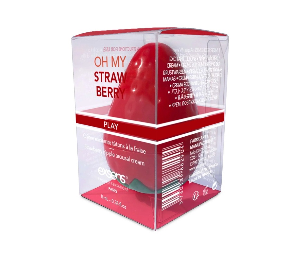 This titillating nipple cream is ideal for adding a dash of ... Exsens - Oh My Strawberry Nipple Arousal Cream - 8ml photo-6