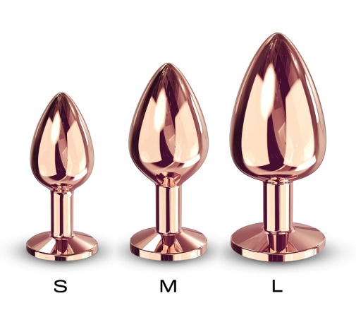 Dorcel - Metal Diamond Anal Plug L - Gold photo