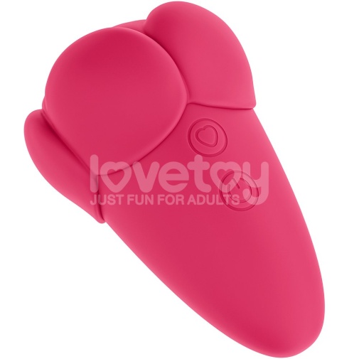 Lovetoy - Flicker 花瓣形陰蒂輕彈刺激震動器 - 粉紅色 照片