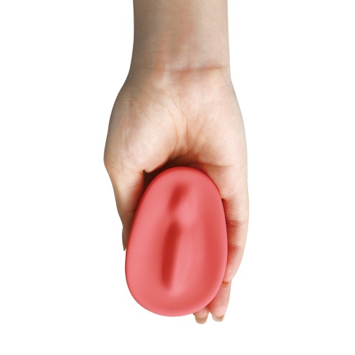 Arosum - Doe Heating Finger Vibrator - Pink photo