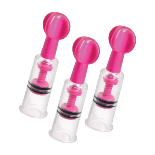 Size Matters - MAXtwist Clit Nipple Sucker Set - Pink photo